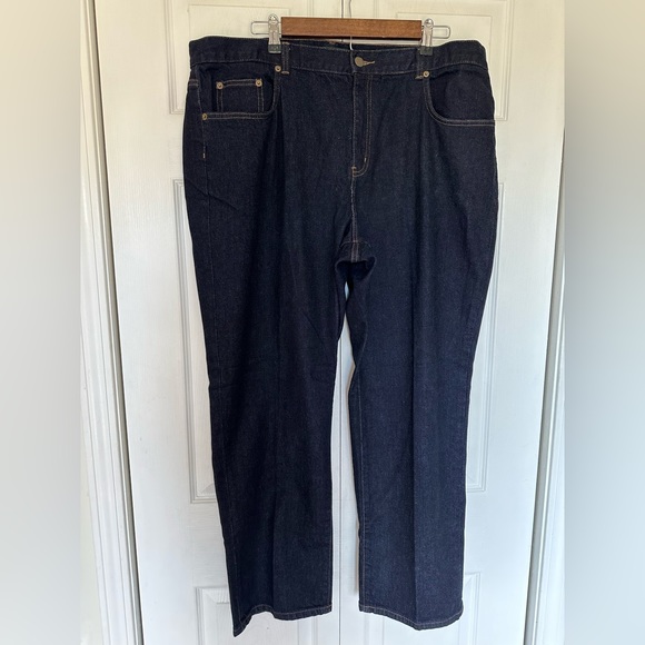 Lauren Ralph Lauren Straight Leg High waisted Jeans Size 18 W - Picture 1 of 6